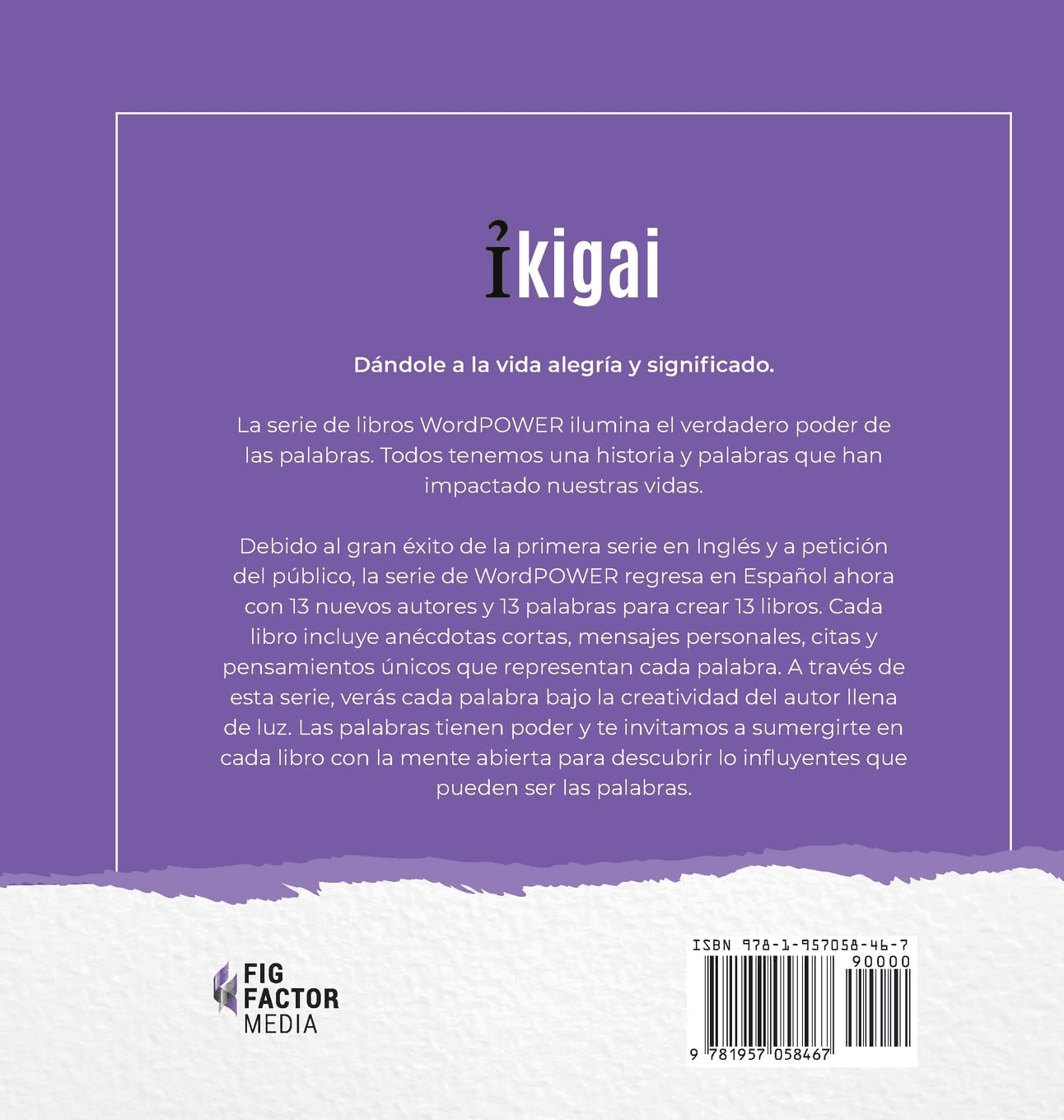 Ikigai (Spanish Edition) — back cover