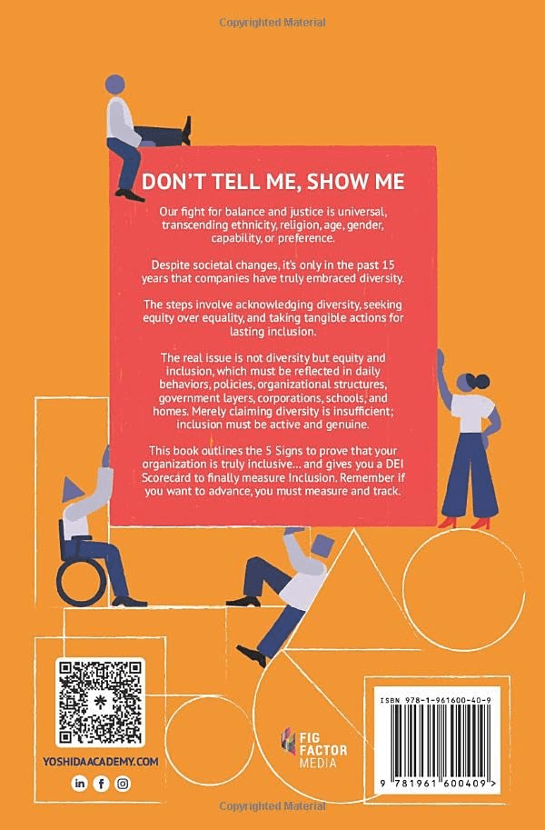 Inclusion Is A Verb — back cover